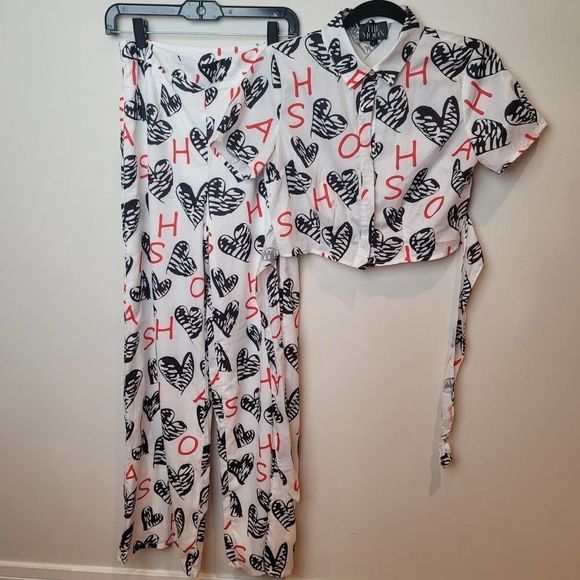 Valentine's day TWO PIECE SET Size S - Picture 1 of 10